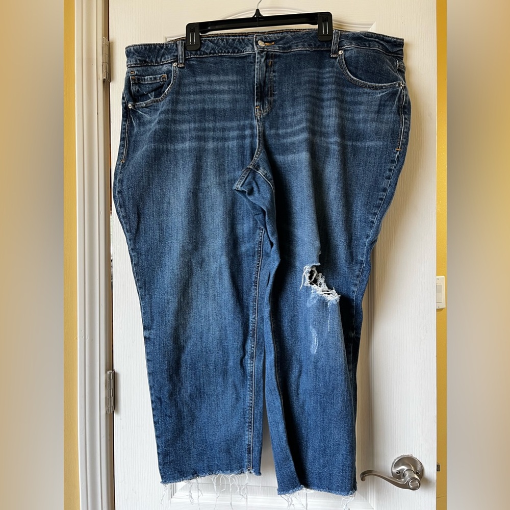 Old Navy Cropped Jeans Size 24